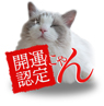 福猫きゃろの開運認定！